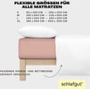 Schlafgut EASY JERSEY Spannbettlaken | Rosa 4