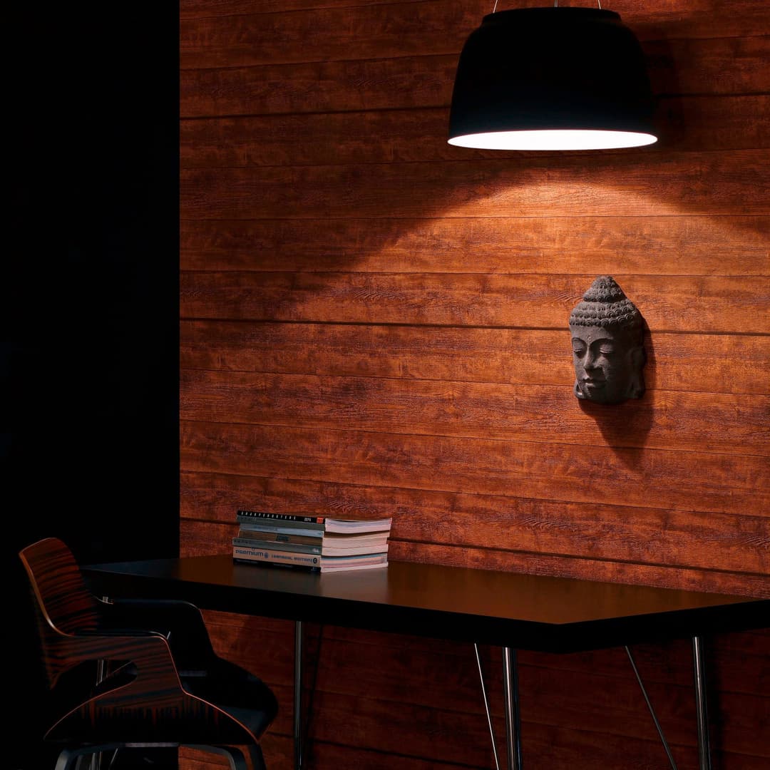 living walls Vliestapete Best of Wood`n Stone 2nd Edition | Braun
