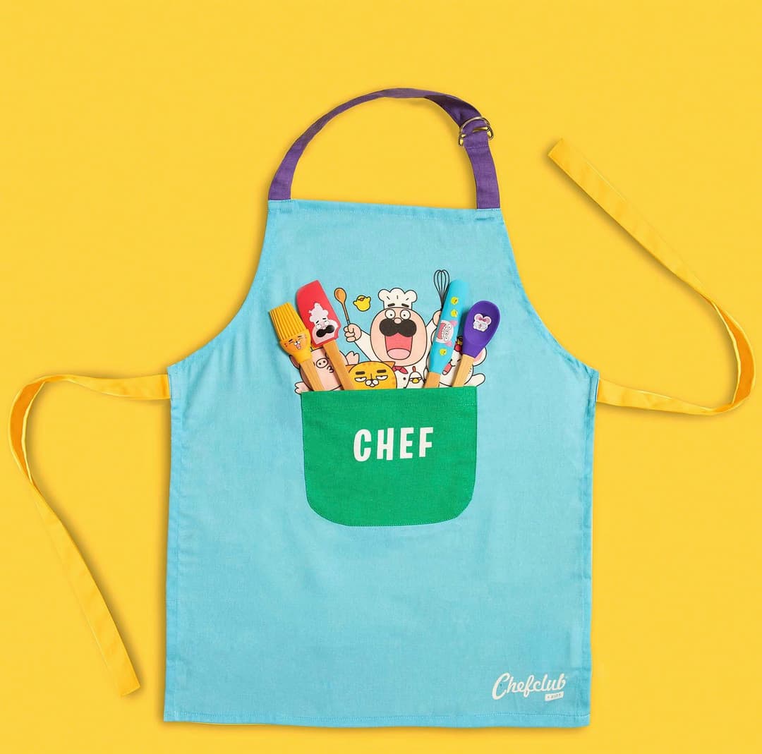 Chefclub Kochschürze für Kinder | Blau