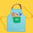 Chefclub Kochschürze für Kinder | Blau 2