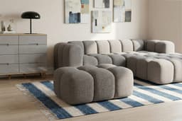 OTTO home Polsterhocker KALLIE | Braun