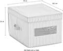 Zeller Present Aufbewahrungsbox Stripes | Beige 5