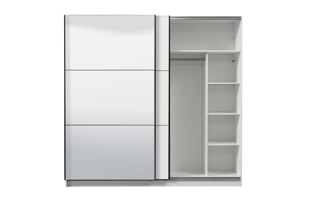 INOSIGN Schwebetürenschrank Sierra | Weiß