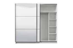 INOSIGN Schwebetürenschrank Sierra | Weiß