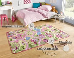 HANSE Home Kinderteppich Sweettown | Mehrfarbig