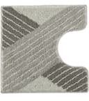 Kleine Wolke Badematte Cross | Grau 2