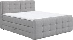 COTTA Boxspringbett Fort | Grau