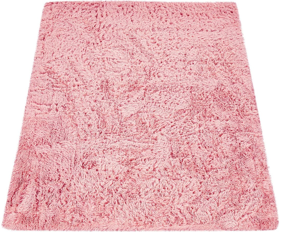 Paco Home Hochflor-Teppich Silky 591 | Rosa