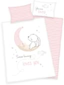 Baby Best "Little Bunny" Babybettwäsche | Rosa