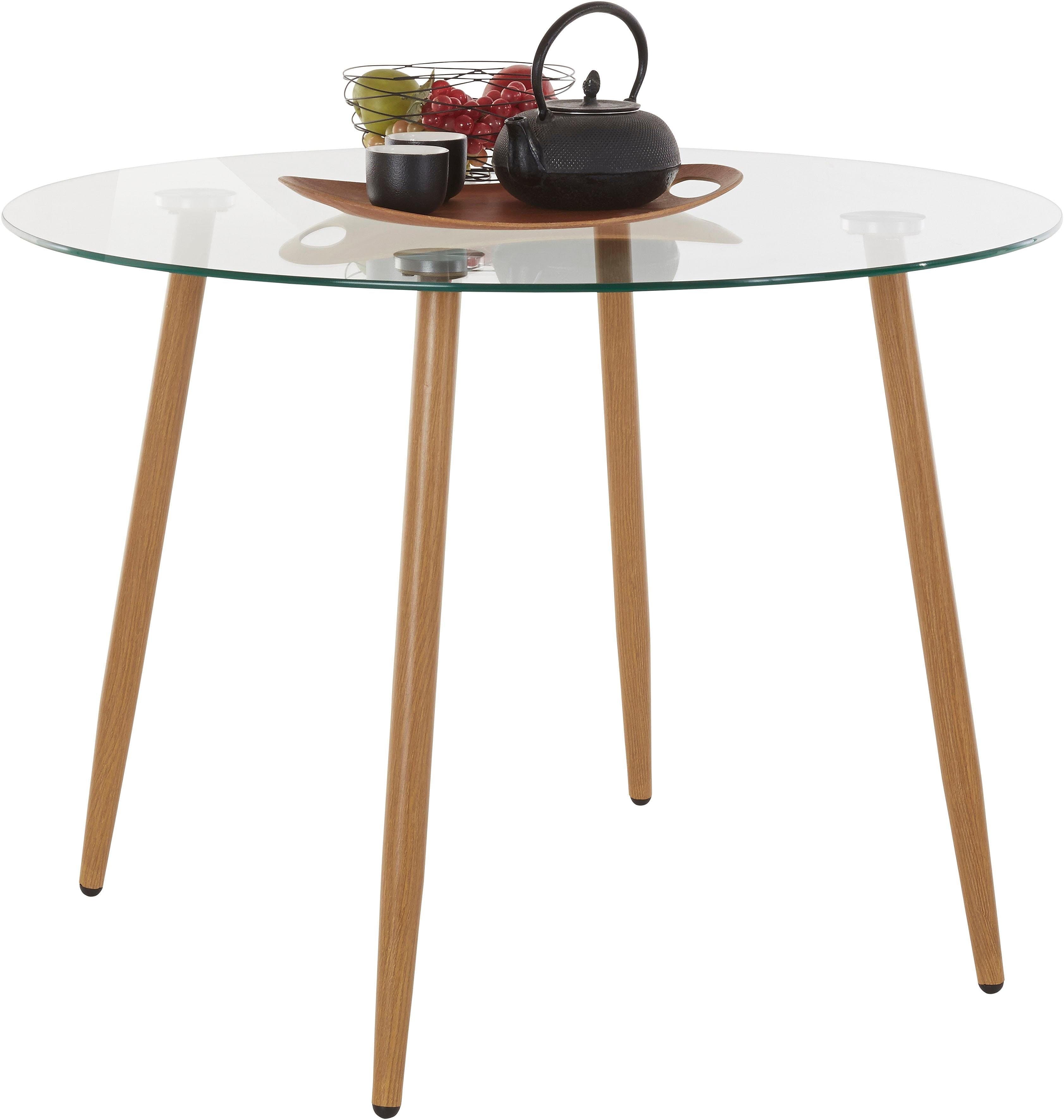OTTO home Miller Glastisch | Transparent