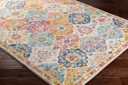 Livabliss Teppich CUZCO Rund | Mehrfarbig