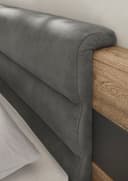 Schlafkontor Bettgestell Linea | Grau 5