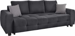 COLLECTION AB Schlafsofa Bella | Grau