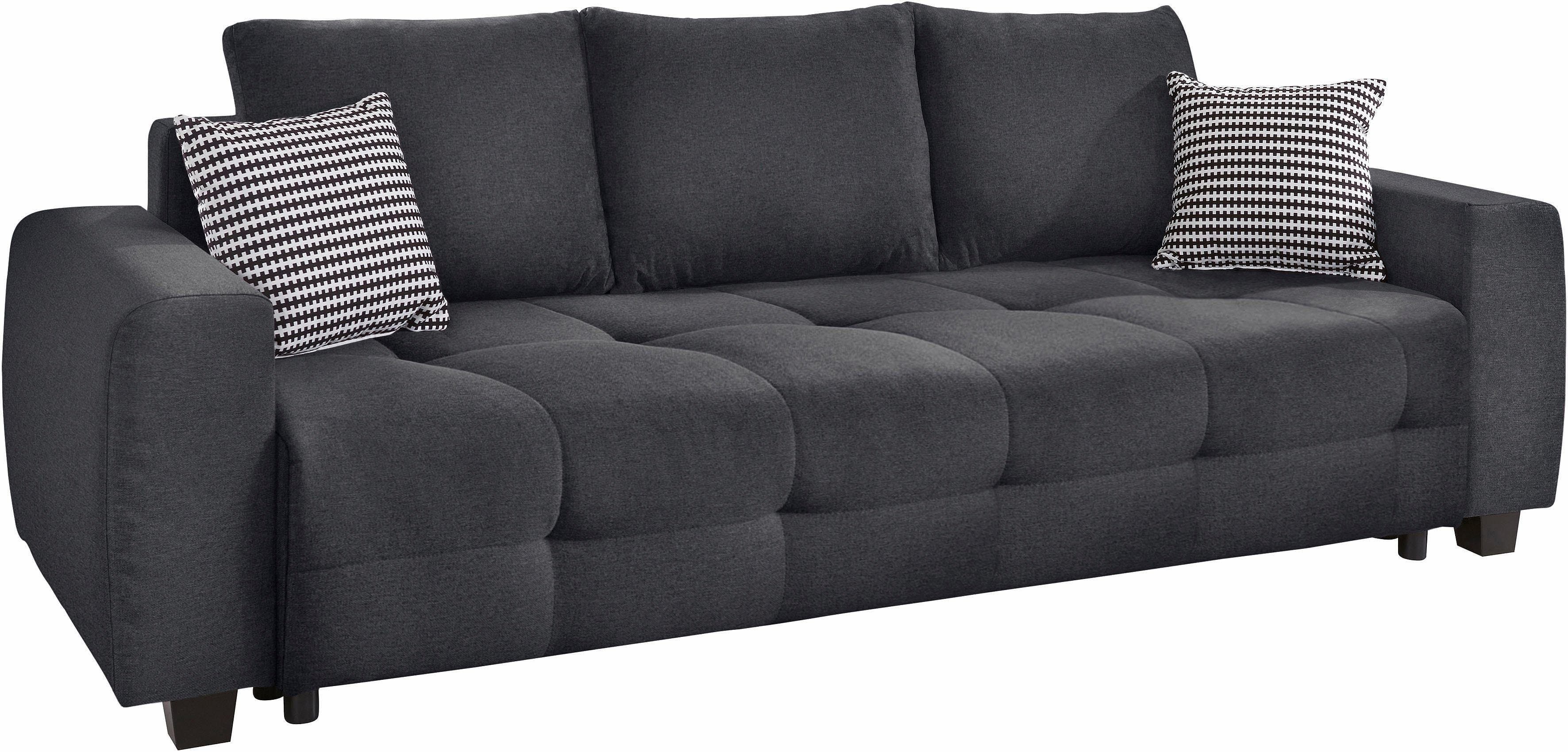 COLLECTION AB Schlafsofa Bella | Grau