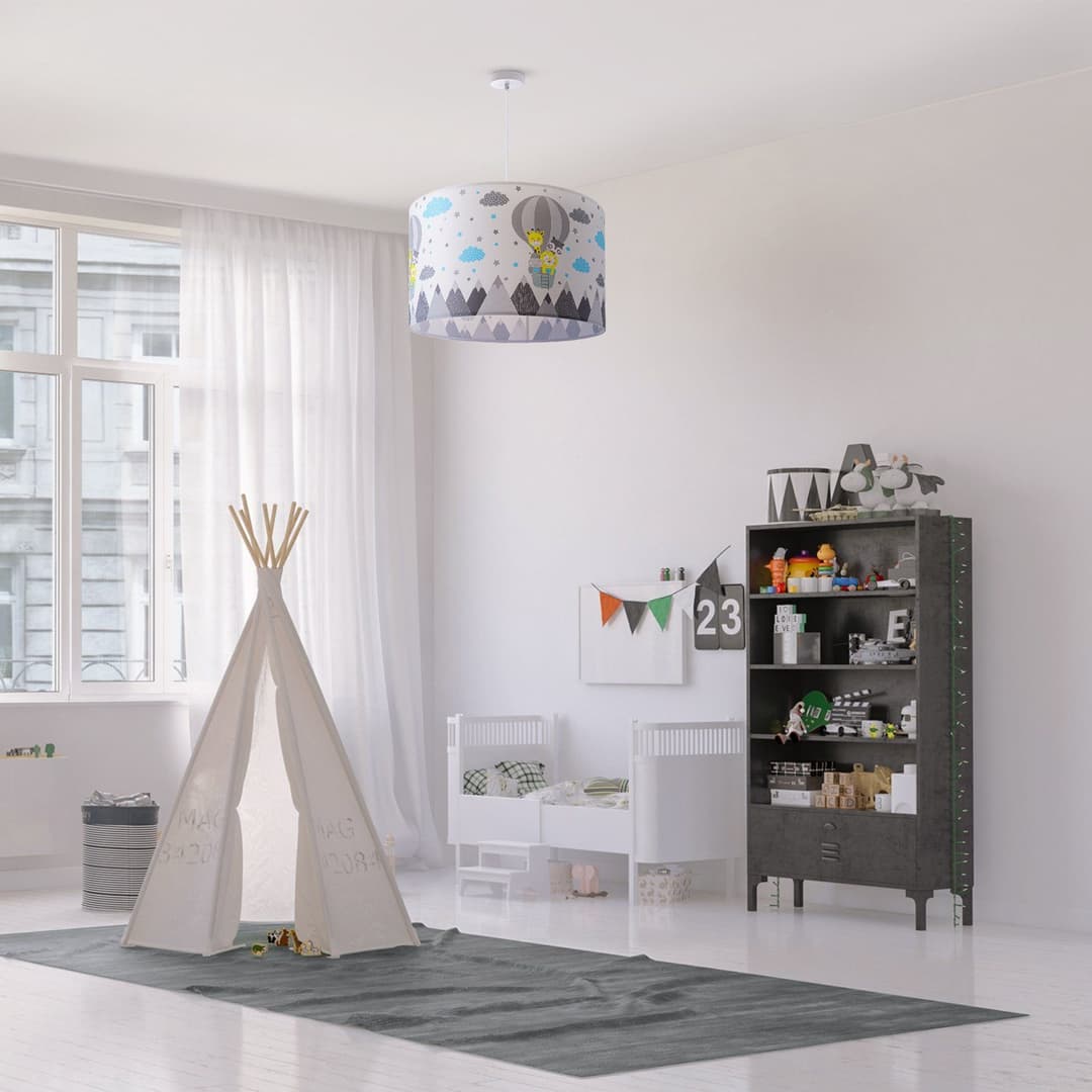 Paco Home Pendelleuchte Cosmo 343 | Weiß