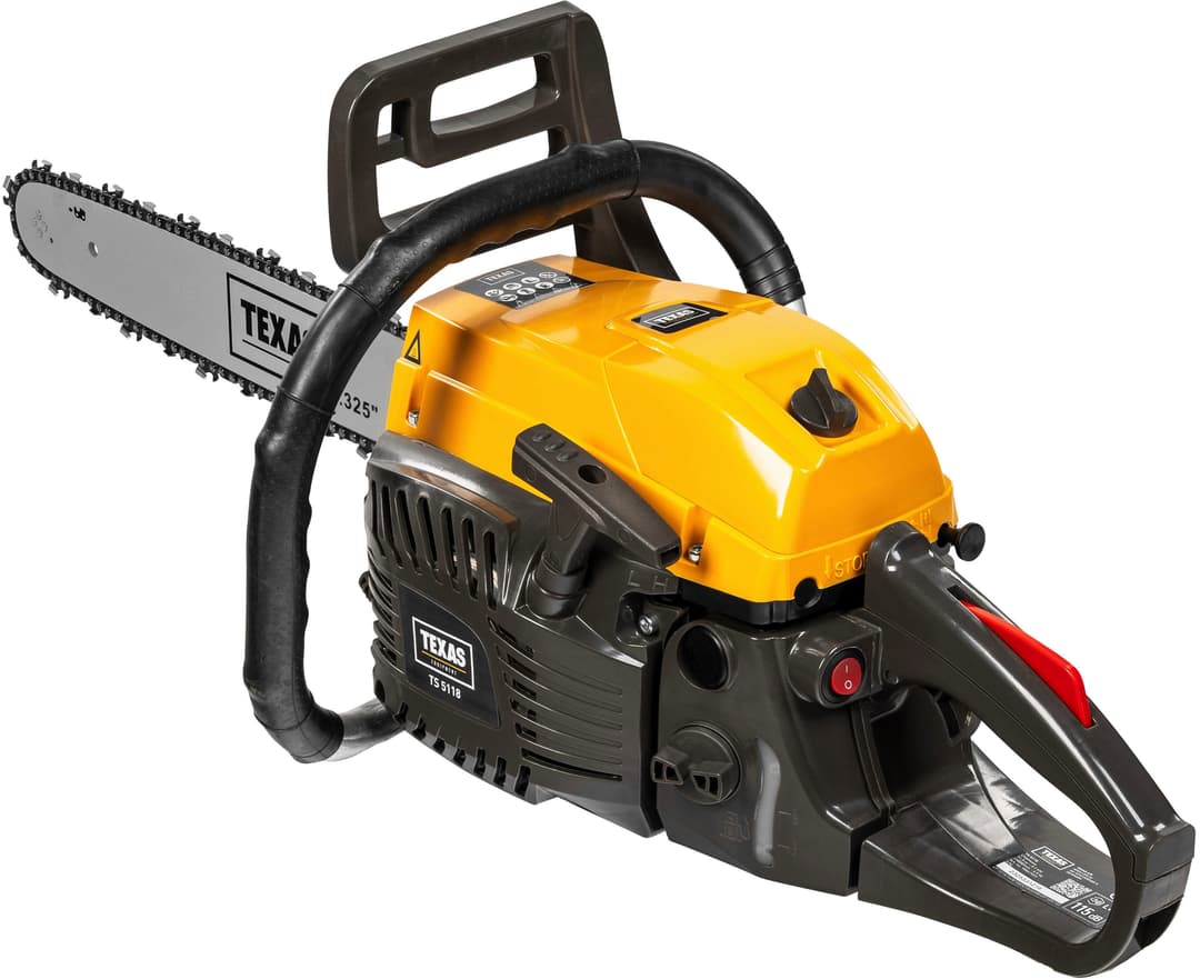 Texas Benzin-Kettensäge TS5118 | Mehrfarbig
