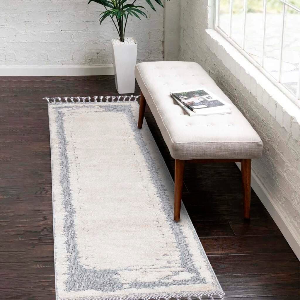 Carpet City Hochflor-Teppich Valencia 908 | Beige