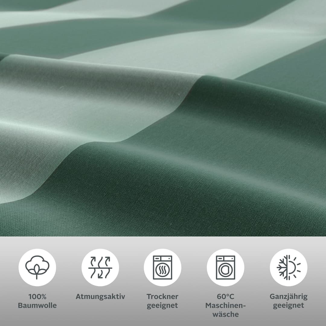OTTO home Bettwäsche Sari | Grün
