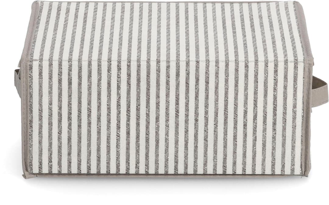 Zeller Present Aufbewahrungsbox Stripes | Beige