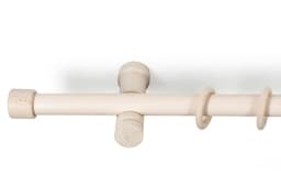 SN DECO GROUP Gardinenstange Cafiro | Holztöne