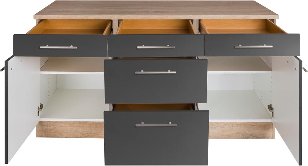 OPTIFIT Unterschrank Kalmar | Holztöne