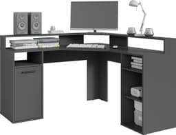 byLIVING Gamingtisch Fox | Schwarz