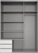 Wimex Schwebetürenschrank Emden | Grau 3