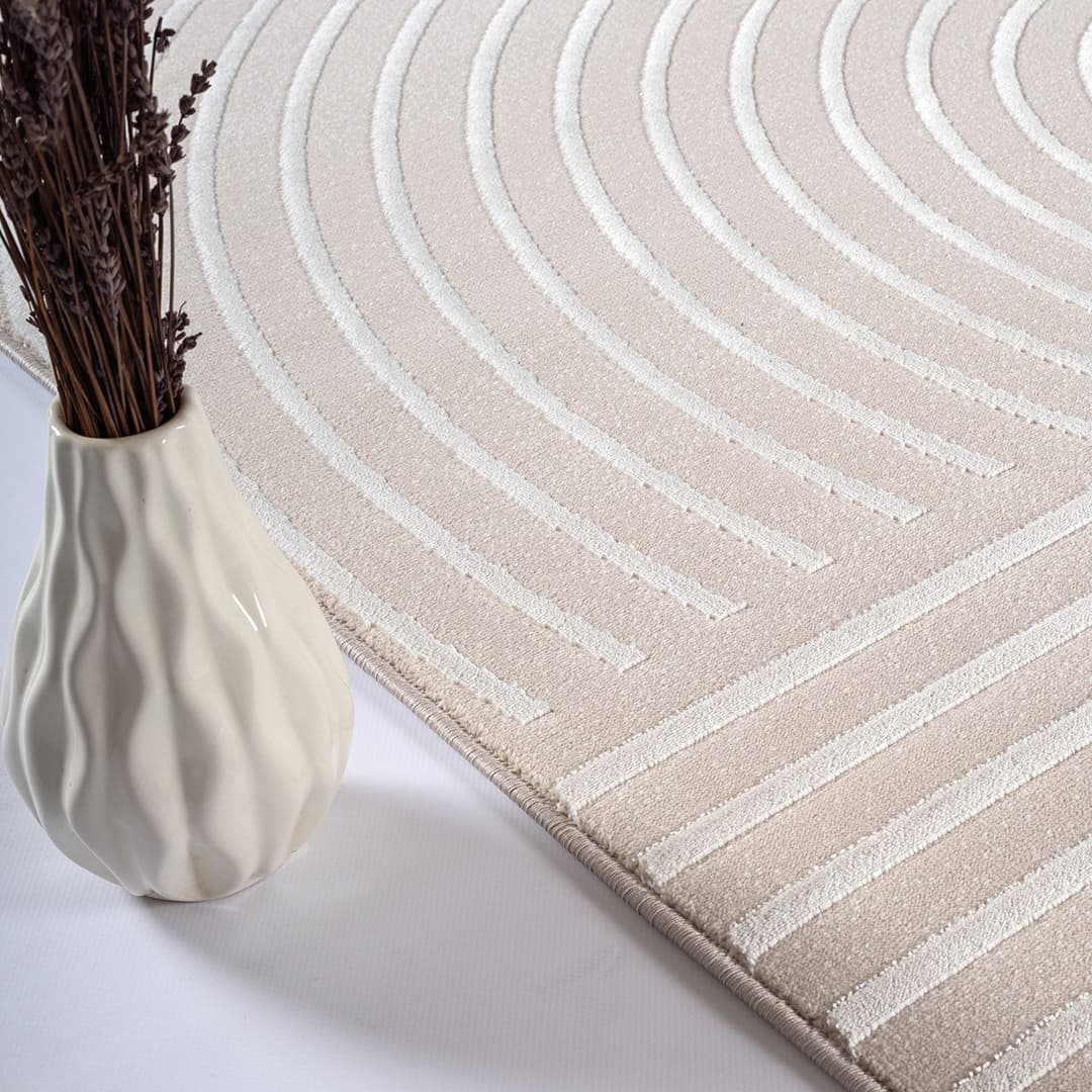 the carpet Teppich Knight | Beige