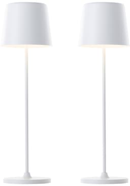 Brilliant LED Tischleuchte Kaami | Weiß