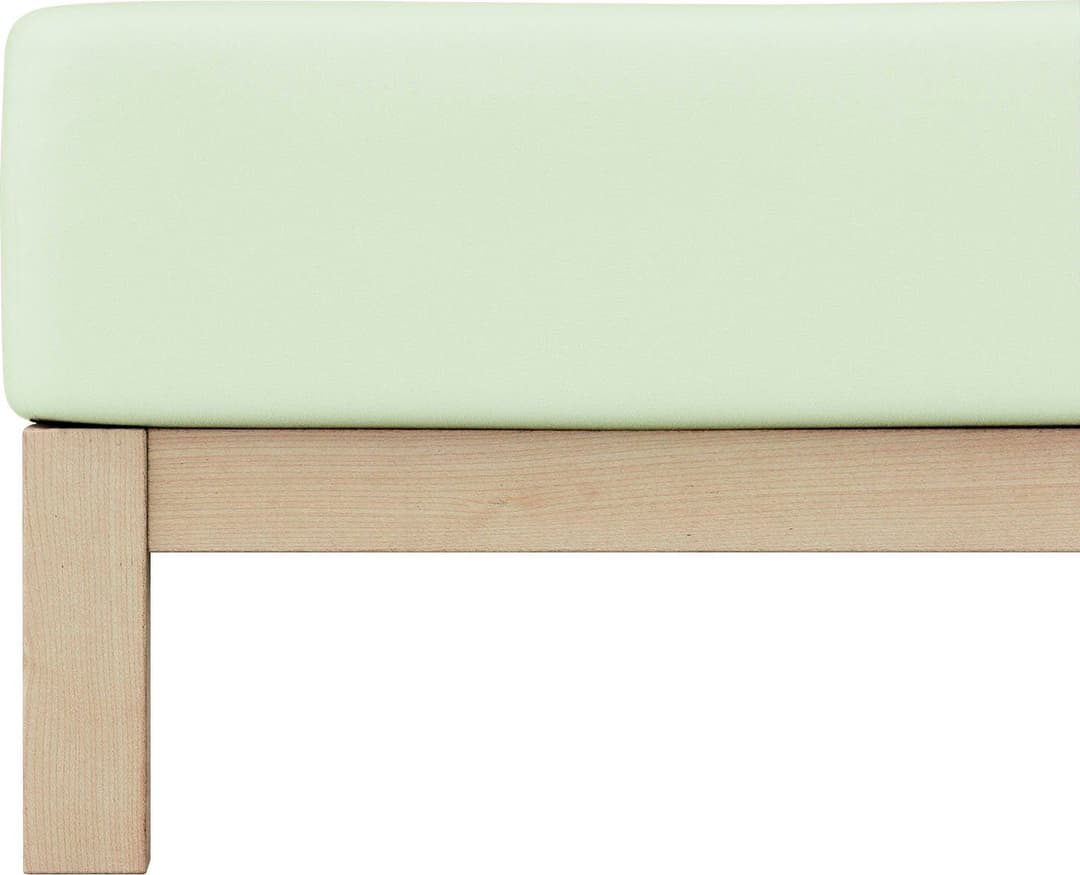 Schlafgut Spannbettlaken PURE | Grün
