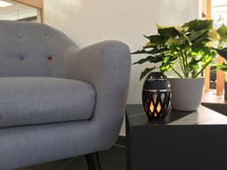 Näve LED Tischleuchte Muna | Schwarz