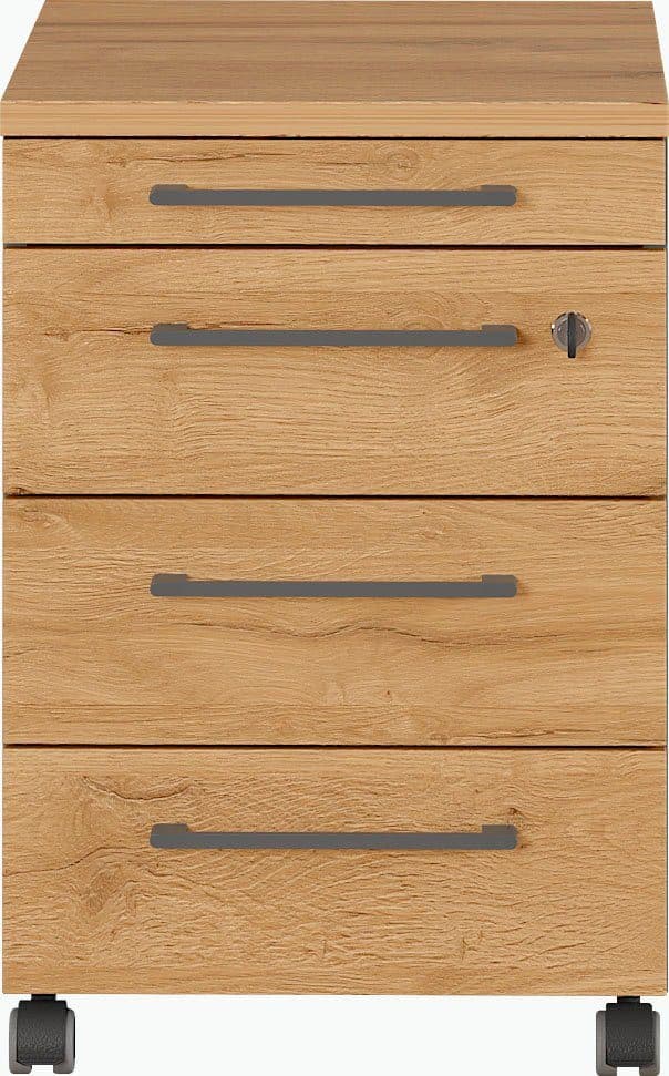 GERMANIA GW-Agenda Rollcontainer | Braun
