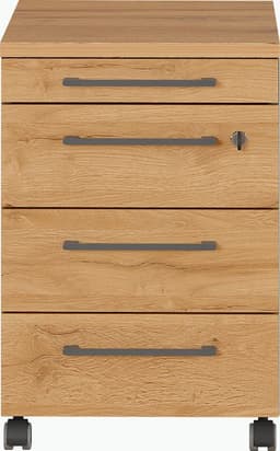GERMANIA GW-Agenda Rollcontainer | Braun