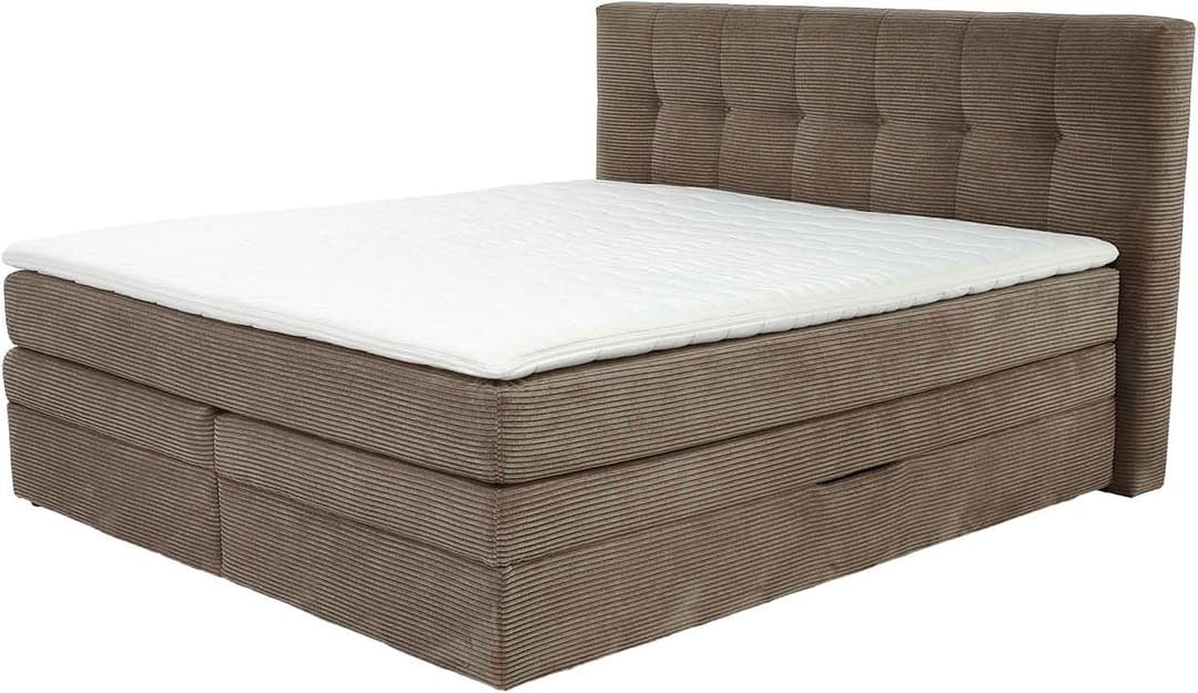 Jockenhöfer Gruppe Boxspringbett Amy | Braun