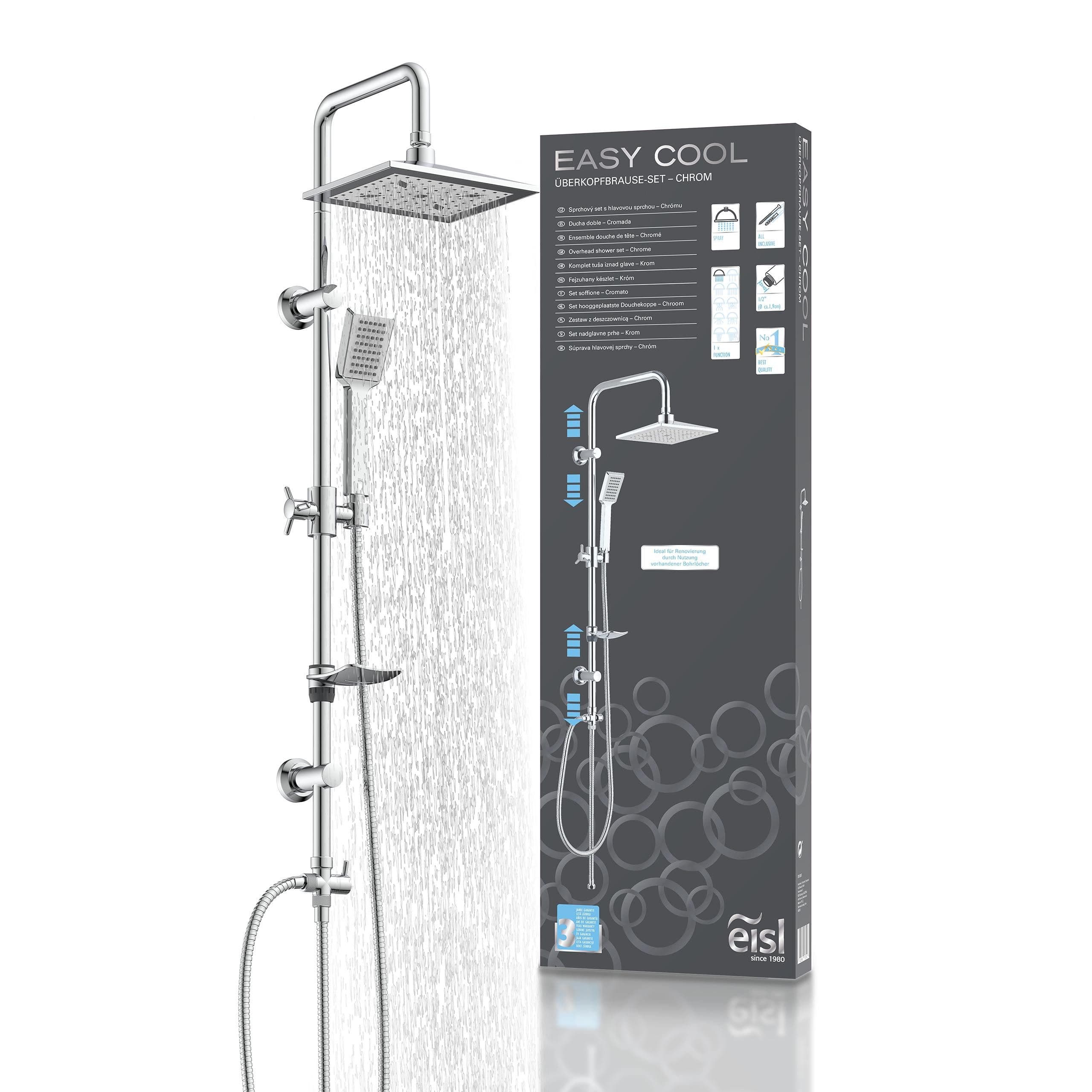 Eisl Duschsystem EASY COOL | Silber