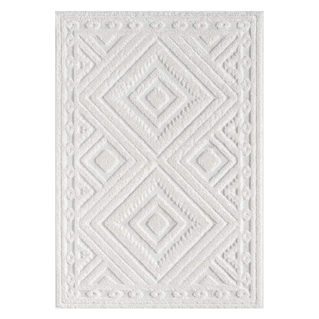 Carpet City Hochflor-Teppich FOCUS777 | Beige