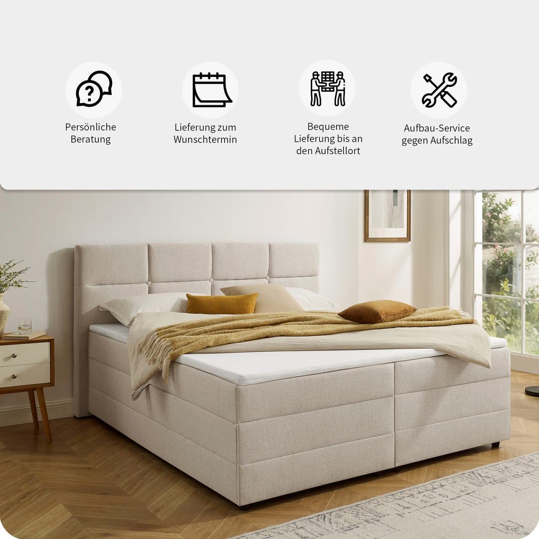OTTO home Boxbett Fillmore | Grau