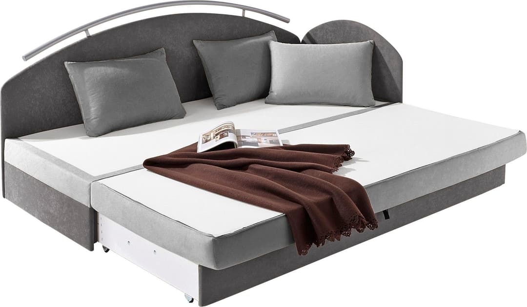 Maintal Schlafsofa | Grau