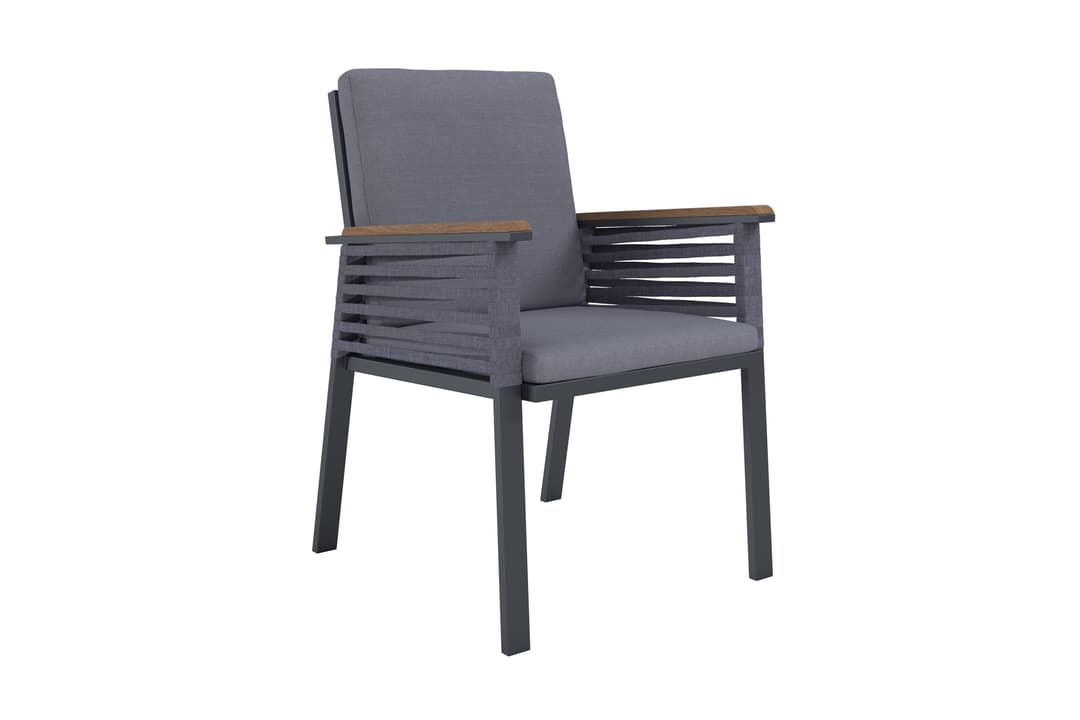 KONIFERA Garten-Essgruppe Diningset »Edessa« | Grau
