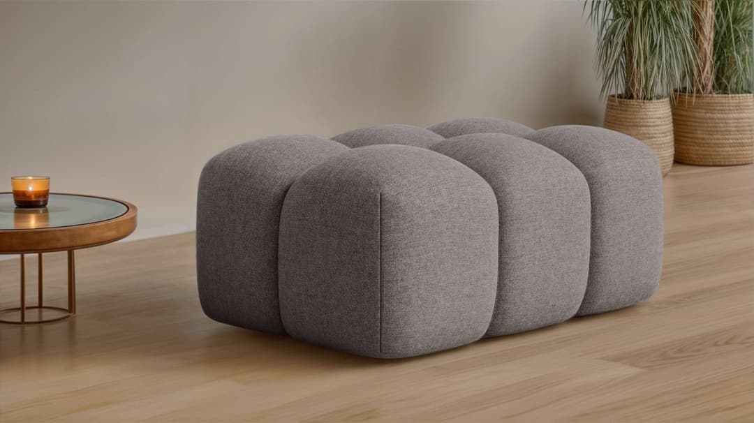 OTTO home Polsterhocker KALLIE | Beige