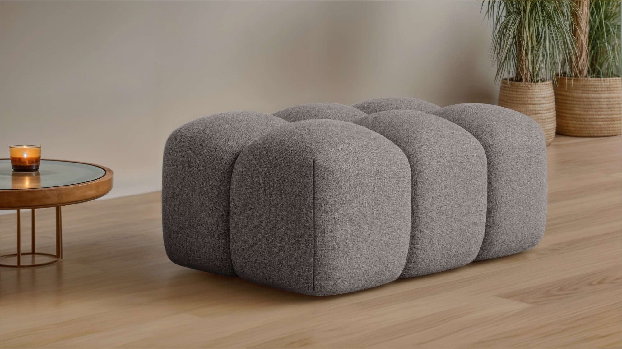 OTTO home Polsterhocker KALLIE | Beige
