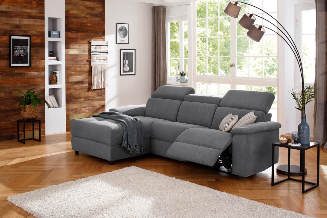 Home affaire Ecksofa Binado | Grau