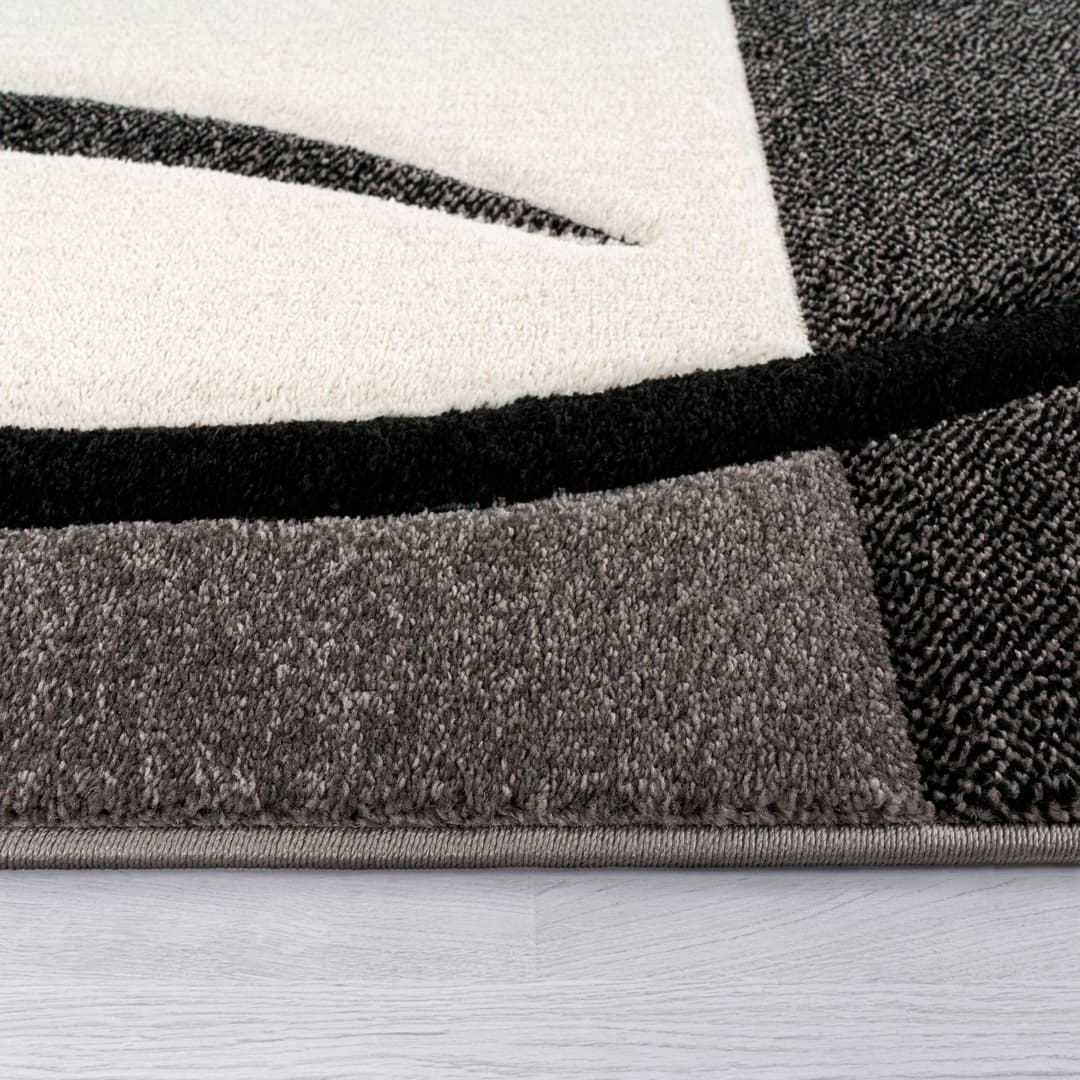 Paco Home Teppich Diamond 665 | Schwarz