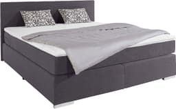 COTTA Boxspringbett Simba | Grau