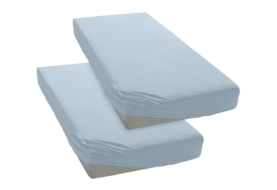 OTTO home Spannbettlaken PHYSALIS Comfort | Blau