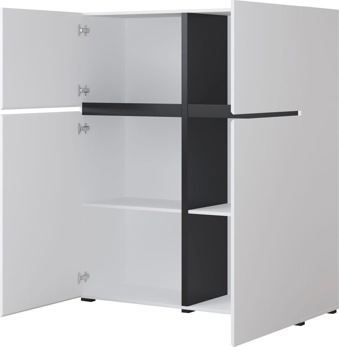 OTTO home Highboard Cross | Weiß