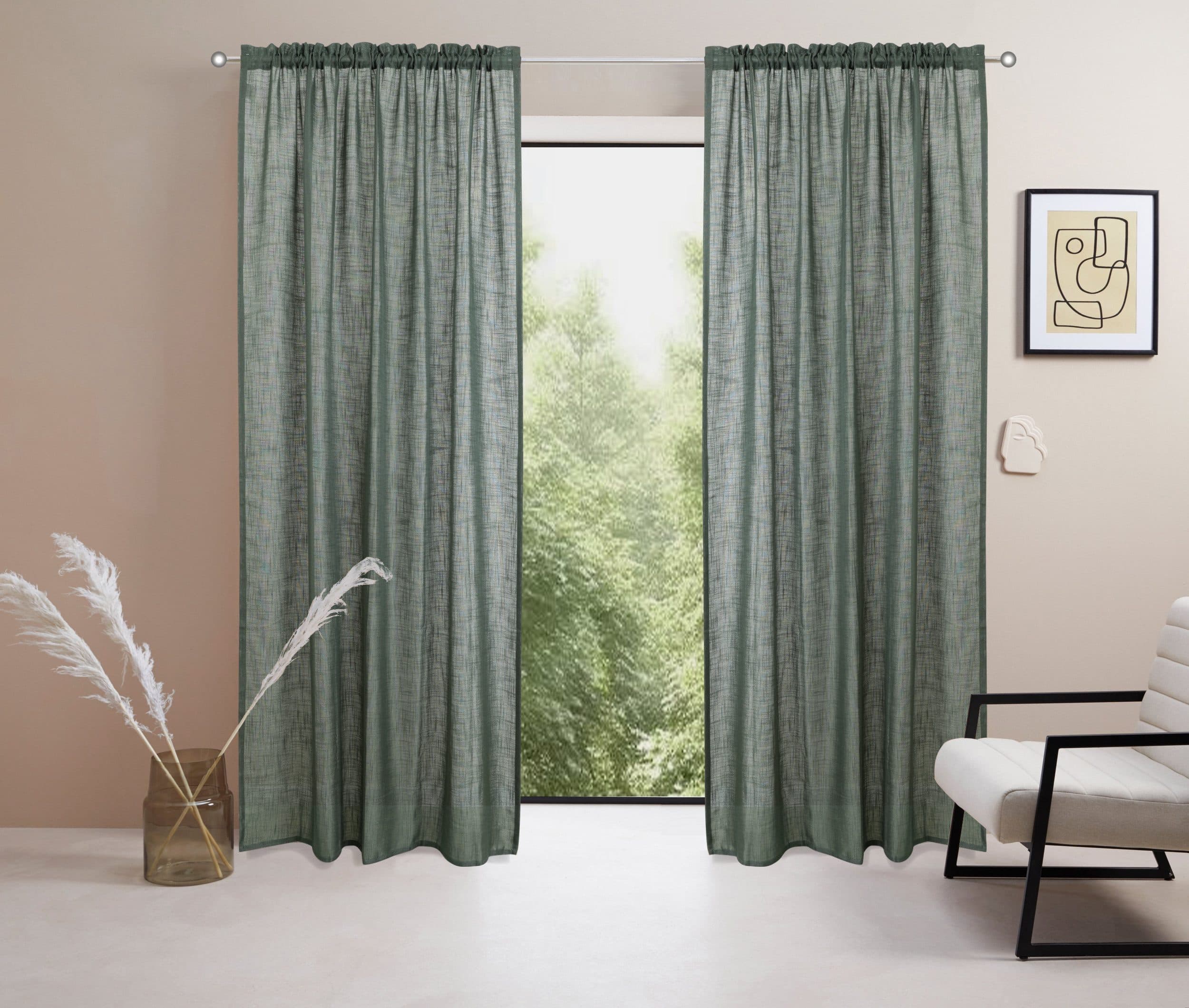 LeGer Home by Lena Gercke Gardine Marusha | Grün