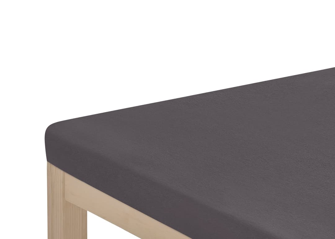 OTTO home Spannbettlaken Topper Basic | Grau