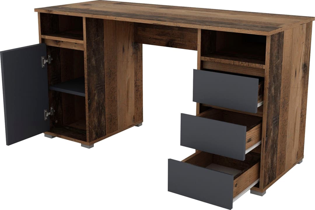 byLIVING Schreibtisch Lobo | Holztöne