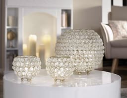 Home affaire Windlicht Kristall | Gold